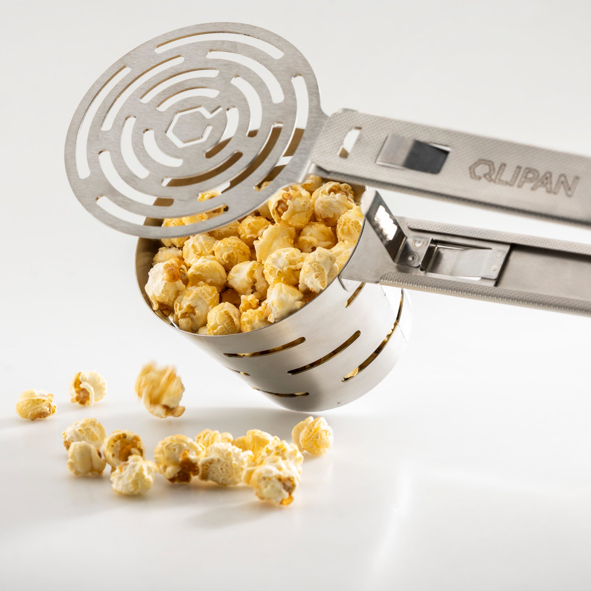 Frisches Popcorn aus dem QLIPAN Popper Qlip