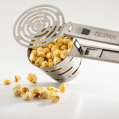 Frisches Popcorn aus dem QLIPAN Popper Qlip