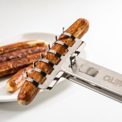 QLIPAN Wurst Qlip beim Grillen von Würstchen
