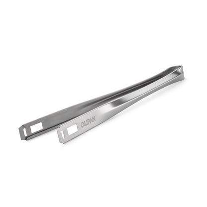 QLIPAN Edelstahl-Grillzange mit wechselbarem Qlip-Aufsatz